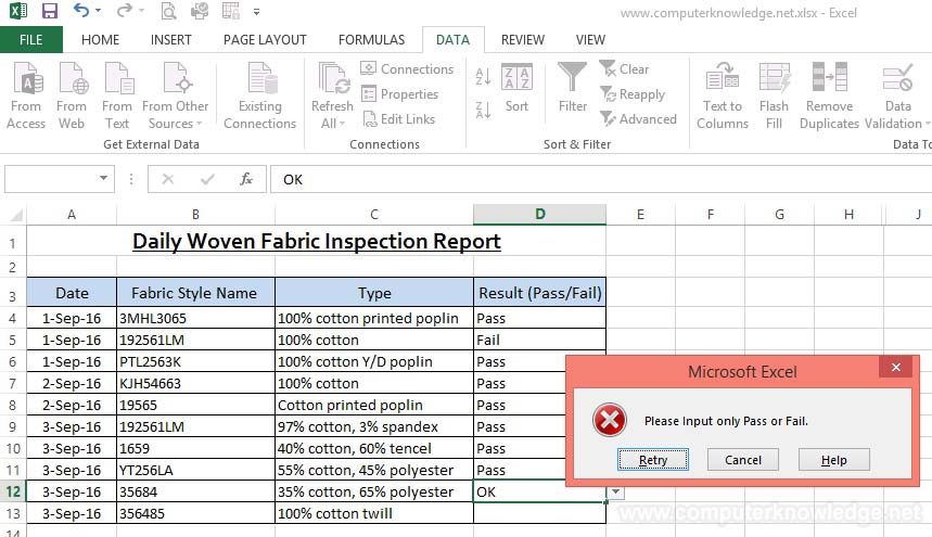 conditional formatting